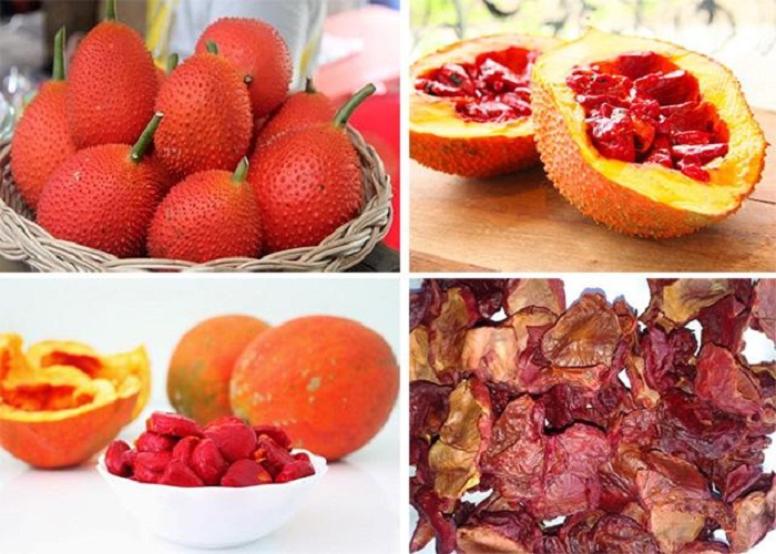 Sơ chế gấc để làm dầu gấc