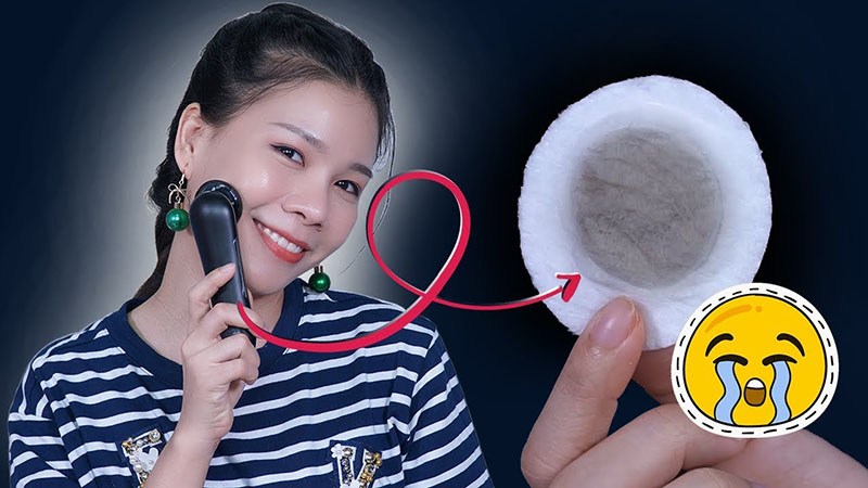 Máy chăm sóc da mặt có chức năng làm sạch sâu tận lỗ chân lông
