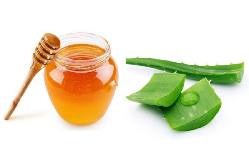 Nha đam kết hợp mật ong điều trị thâm khá tốt