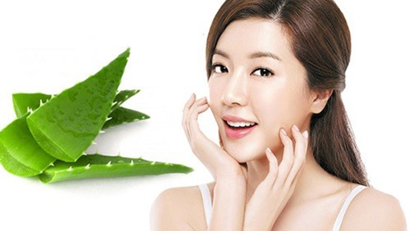 Nha đam giúp da mịn, giảm sưng đỏ
