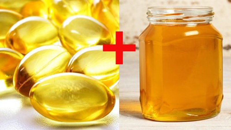 Mặt nạ mật ong cùng vitamin e