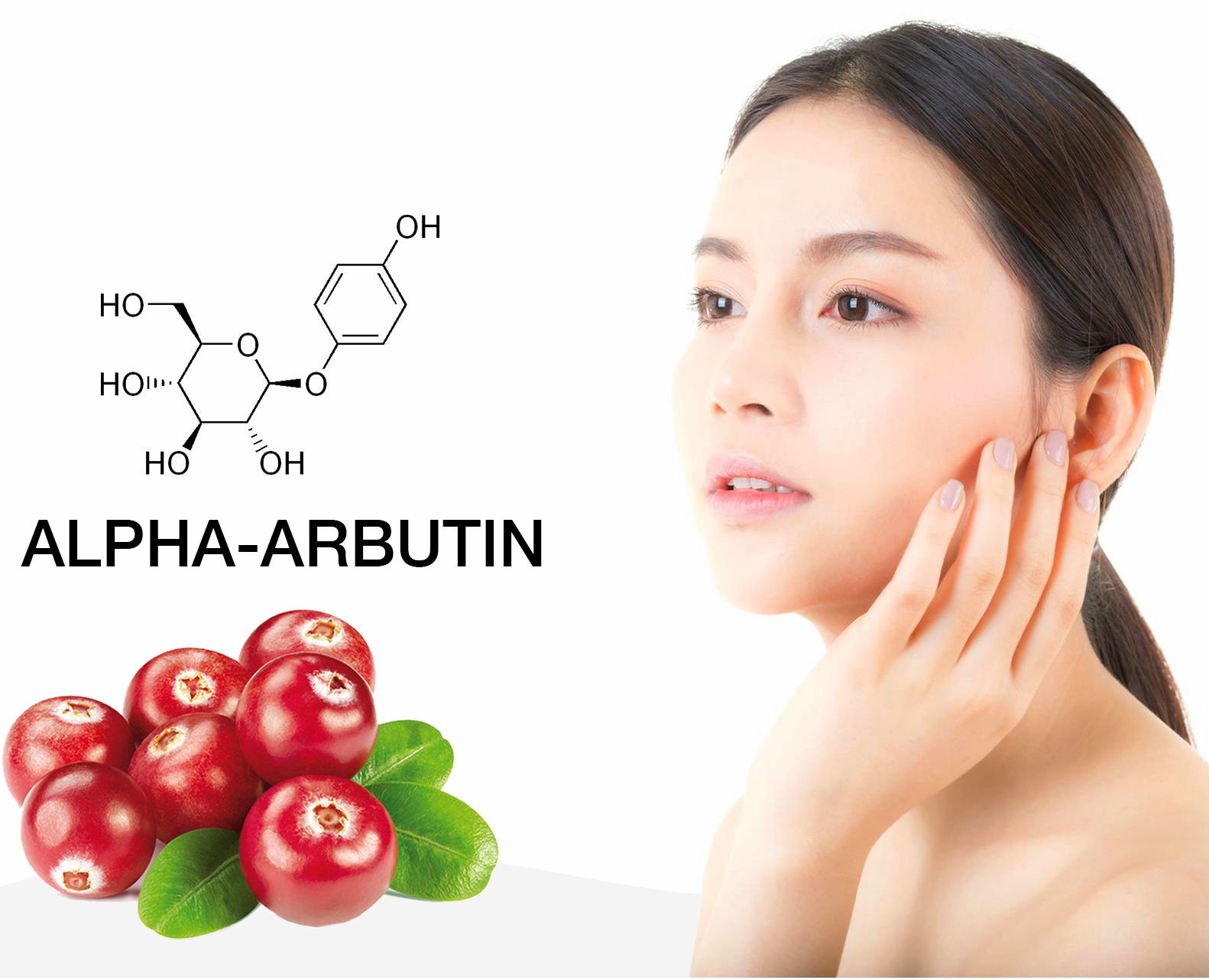 Dạng Alpha Arbutin được coi là chất thay thế tuyệt vời nhất cho Hydroquinone
