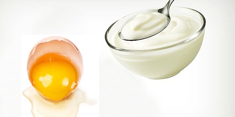 Trứng gà kết hợp với sữa chua là một giải pháp dưỡng trắng tuyệt vời