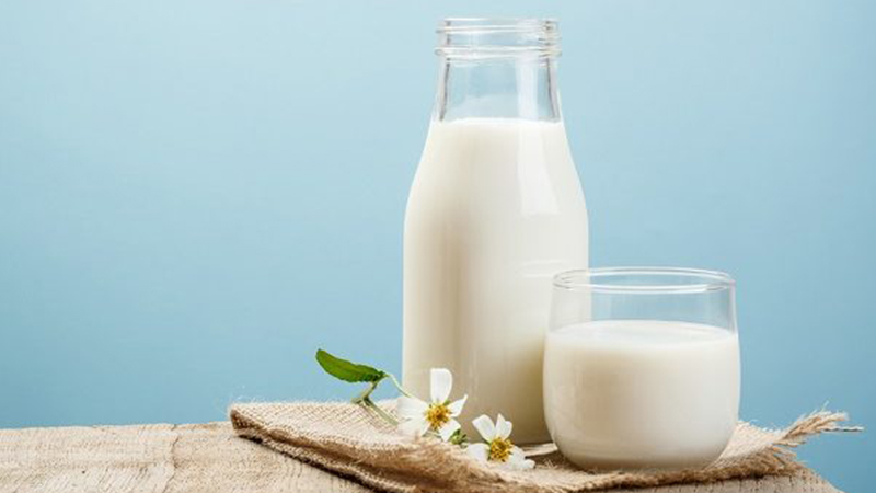 Mặt nạ trị mụn ẩn cho da dầu từ sữa không đường và muối