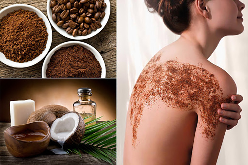 Nên chú ý tới các phần da có nhiều da chết như lưng, khuỷu tay